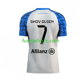 Fußballtrikots Club Brugge Andreas Skov Olsen 7 Auswärts Trikotsatz 2023-2024